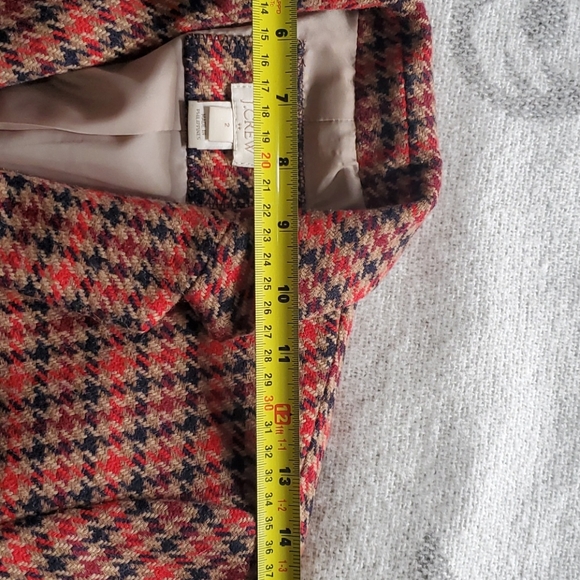 JCrew Houndstooth wool blazer. Size 2. - Picture 9 of 10